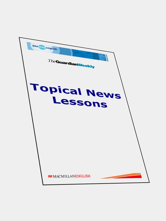 Topical News Lessons Elementary  Macmillan English