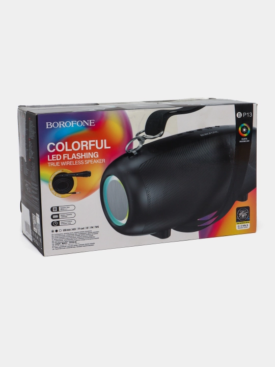 Borofone BP13 simsiz Bluetooth kolonka mikrofon bilan