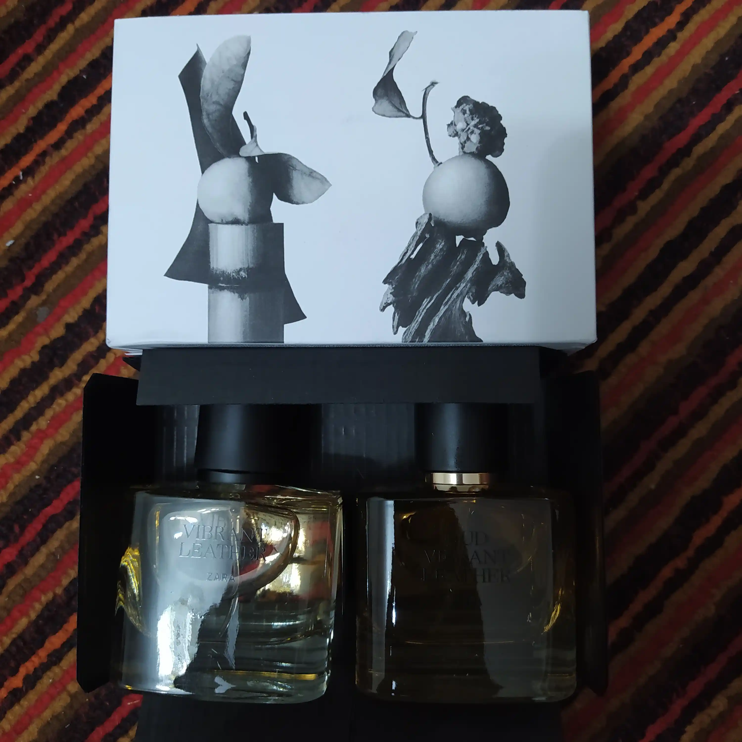 Парфюмерная вода для мужчин ZARA Vibrant Leather 60 мл + Vibrant Leather Oud, 60 мл