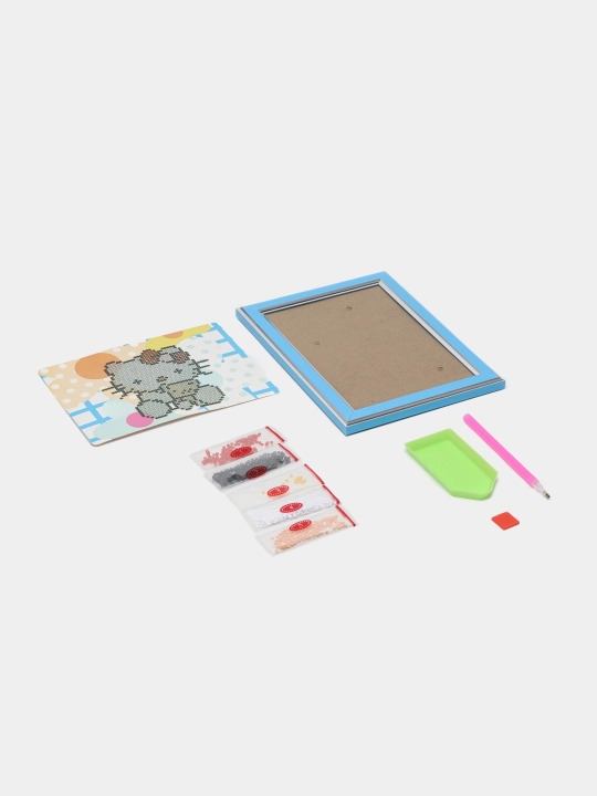 Алмазная мозаика на подрамнике, картины стразами антистресс игрушка, 17 * 22 см
