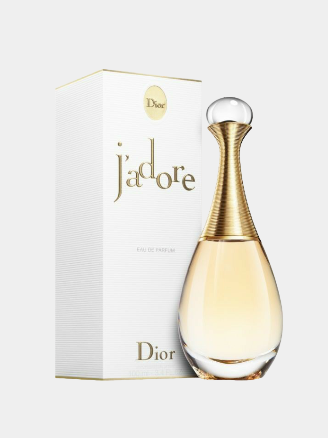 Dior J'adore ayollar atiri 100 ml — uzoq saqlanuvchi gulli-mevali Eau de Parfum