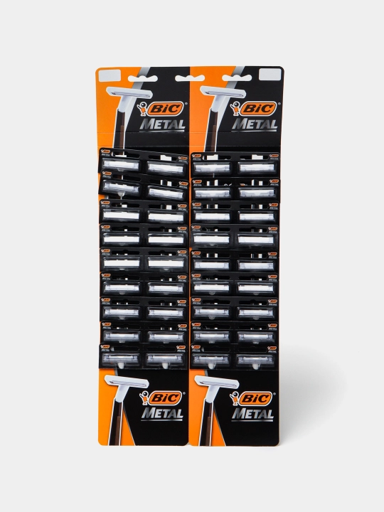 Soqol olish ustarasi Bic Metal, 36 dona