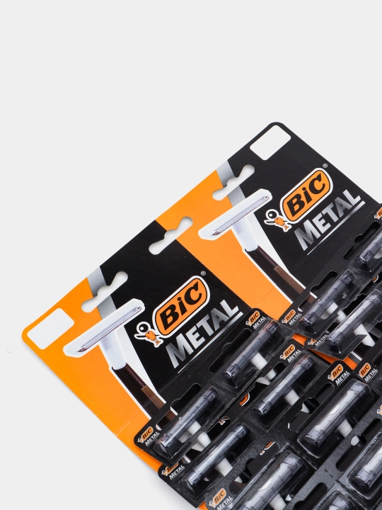 Soqol olish ustarasi Bic Metal, 36 dona