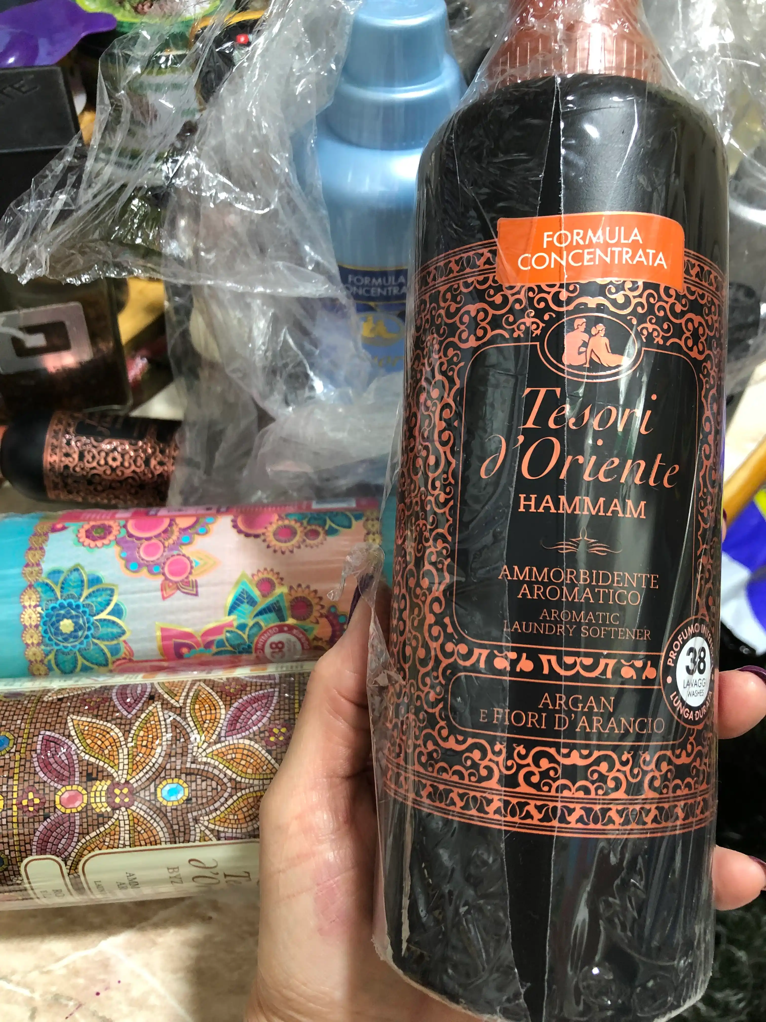 Mato yumshatuvchi, TESORI D ' ORIENTE HAMMAM, argan yog'i bilan, 760 ml