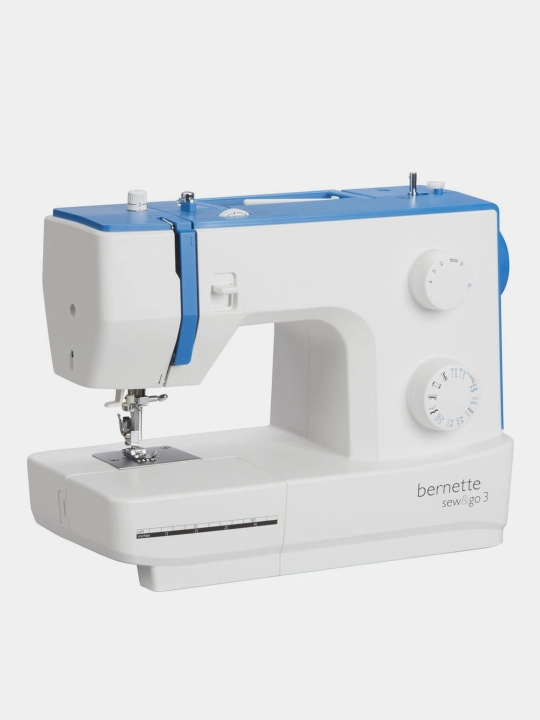 Швейная машина Bernette Sew&Go 3, 19 операций, полуавтоматическая петля