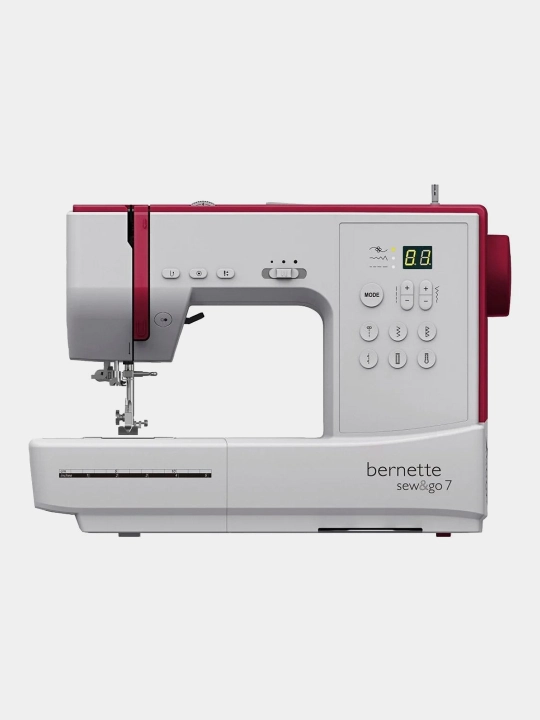 Электронная швейная машина Bernette Sew&Go 7, 49 декоративных строчек, LED-подсветка