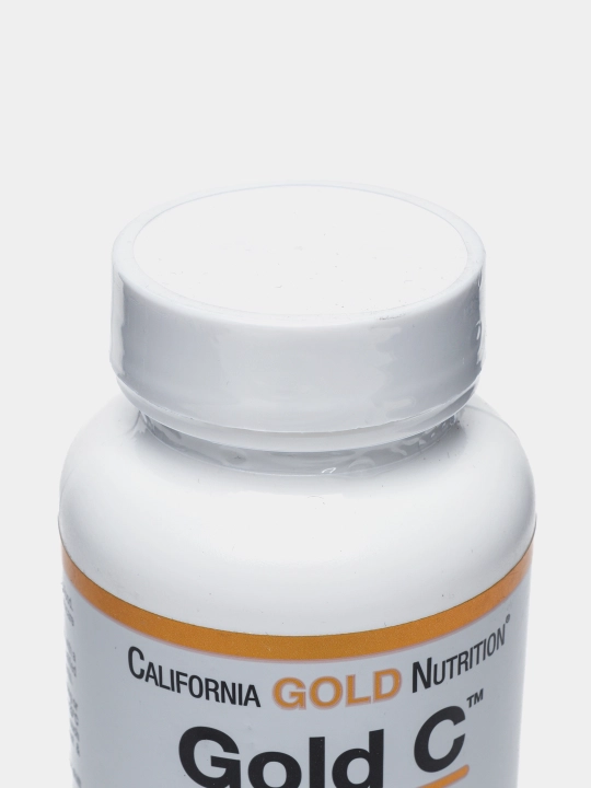 California Gold Nutrition, Gold C, витамин C класса USP, 1000 мг, 60 растительных капсул