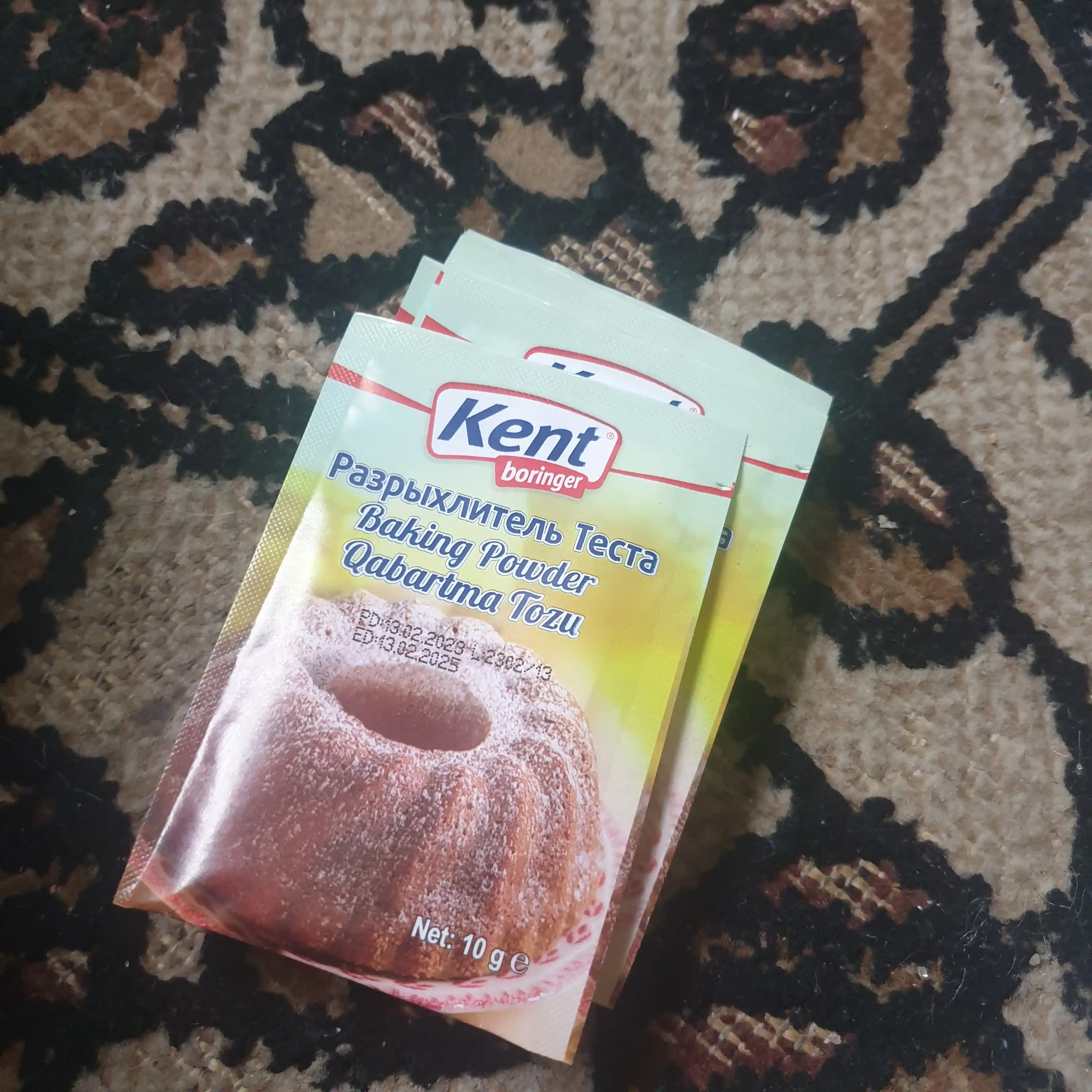 Xamir pishirish kukuni Kent, 10 g