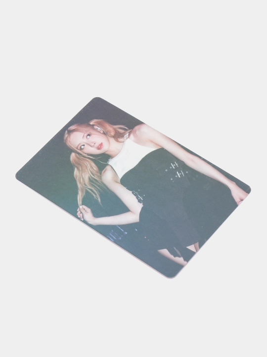 Глиттерные фотокарты с участниками группы Blackpink