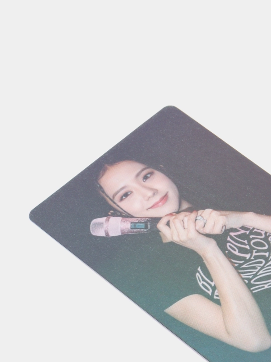 Глиттерные фотокарты с участниками группы Blackpink