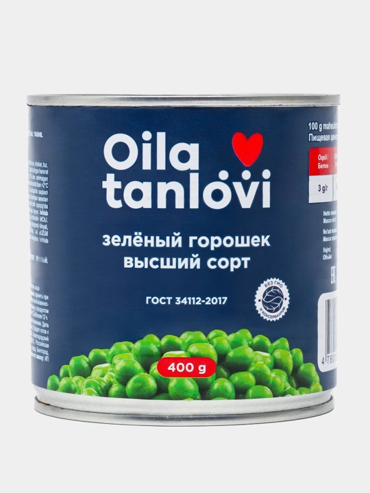 Yashil no'xat Oila tanlovi, 400 g