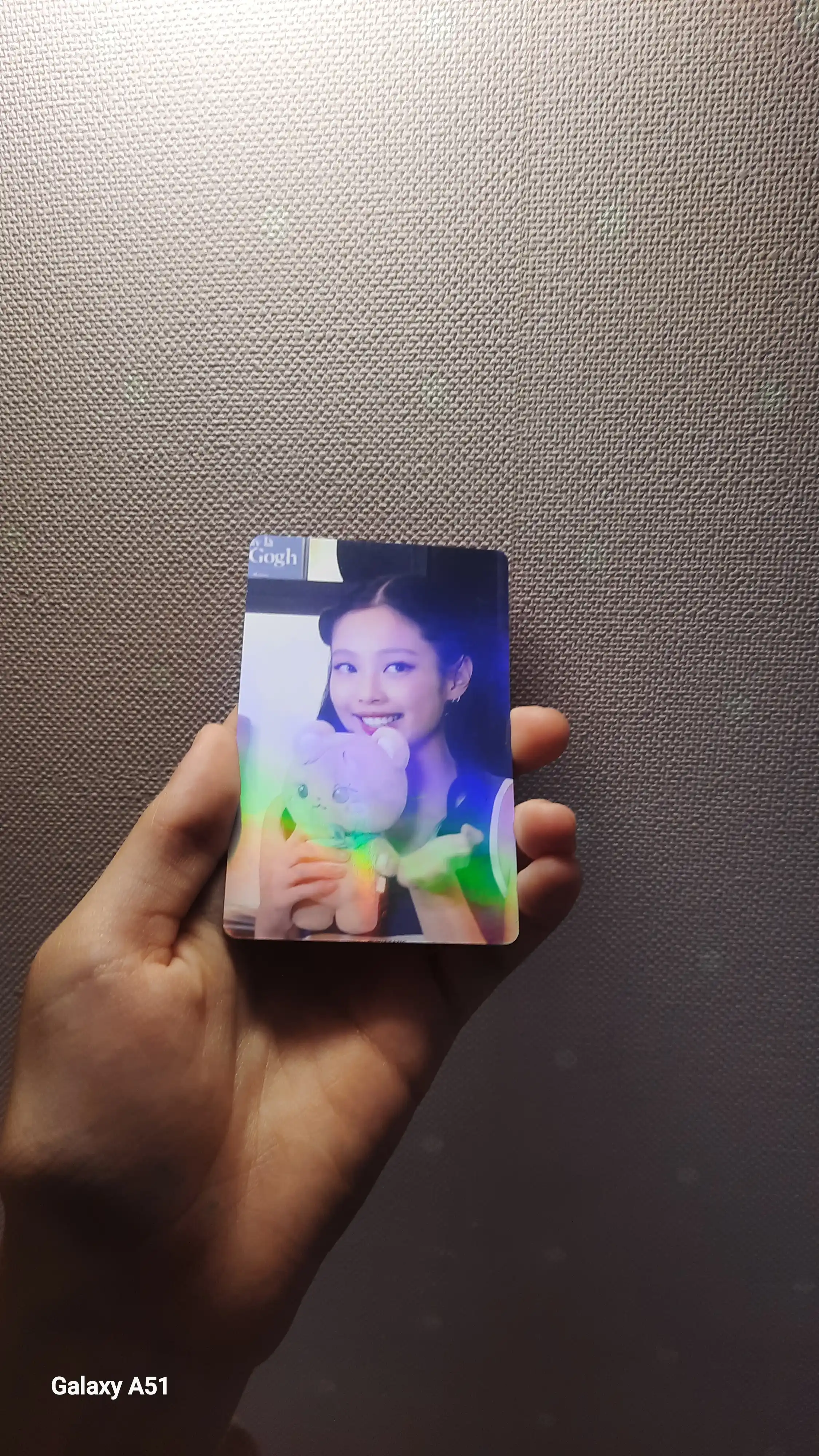 Глиттерные фотокарты с участниками группы Blackpink