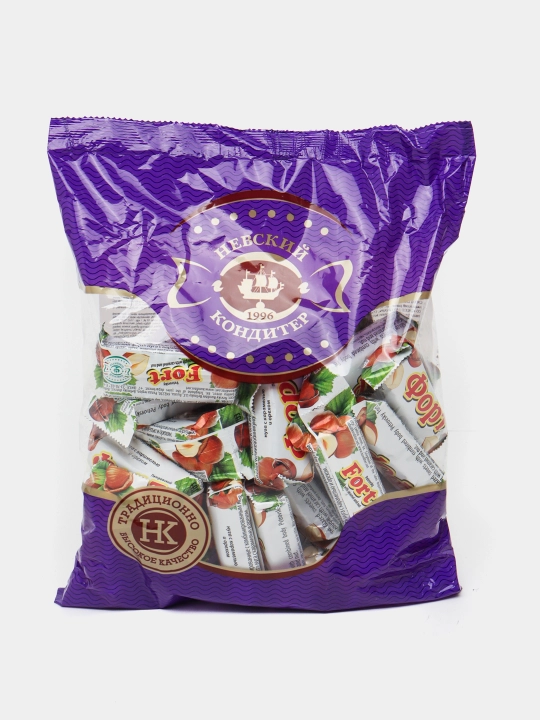 Nevskiy - Karamel va yong'oqli 'Petrovskii` fort nugali konfetlar, 1 kg