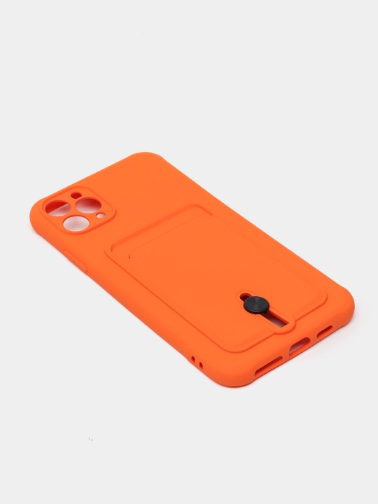 Kartxonali g‘ilof, iPhone X, XR, 11, 12, Pro, Max, Samsung Galaxy A-seriya uchun