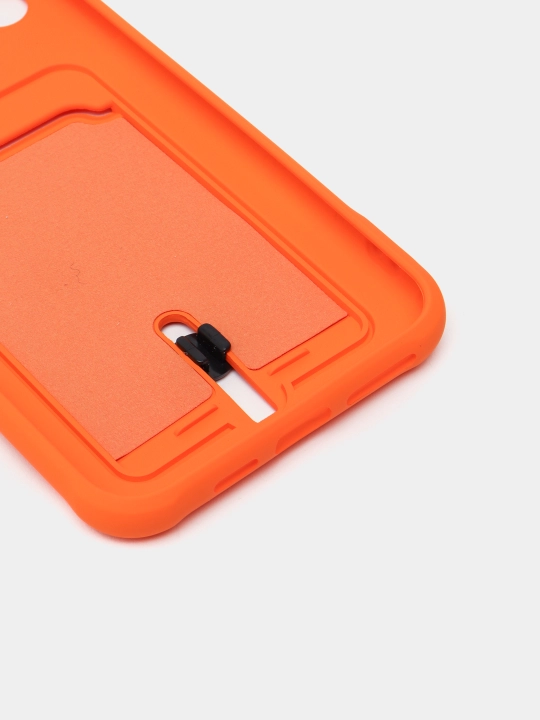 Kartxonali g‘ilof, iPhone X, XR, 11, 12, Pro, Max, Samsung Galaxy A-seriya uchun