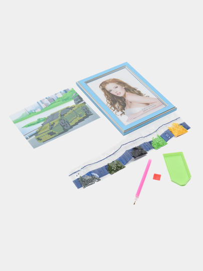 Алмазная мозаика на подрамнике, картины стразами антистресс игрушка, 17 * 22 см — TRACERI-AL1722-ЗОЛХАКИ