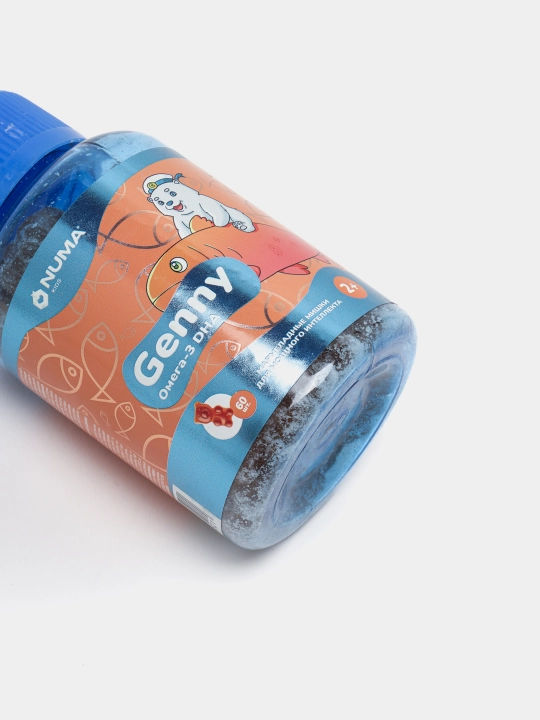 Vitamin Omega-3 DHA Numa Kids Genny bolalar uchun, 60 dona