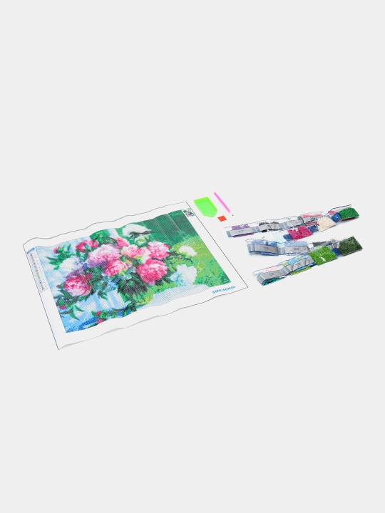 Olmosli mozaika 5D asboblar to'plami bilan, rasm toshlar bilan, antistres o'yinchoq, 40 * 50 sm - 