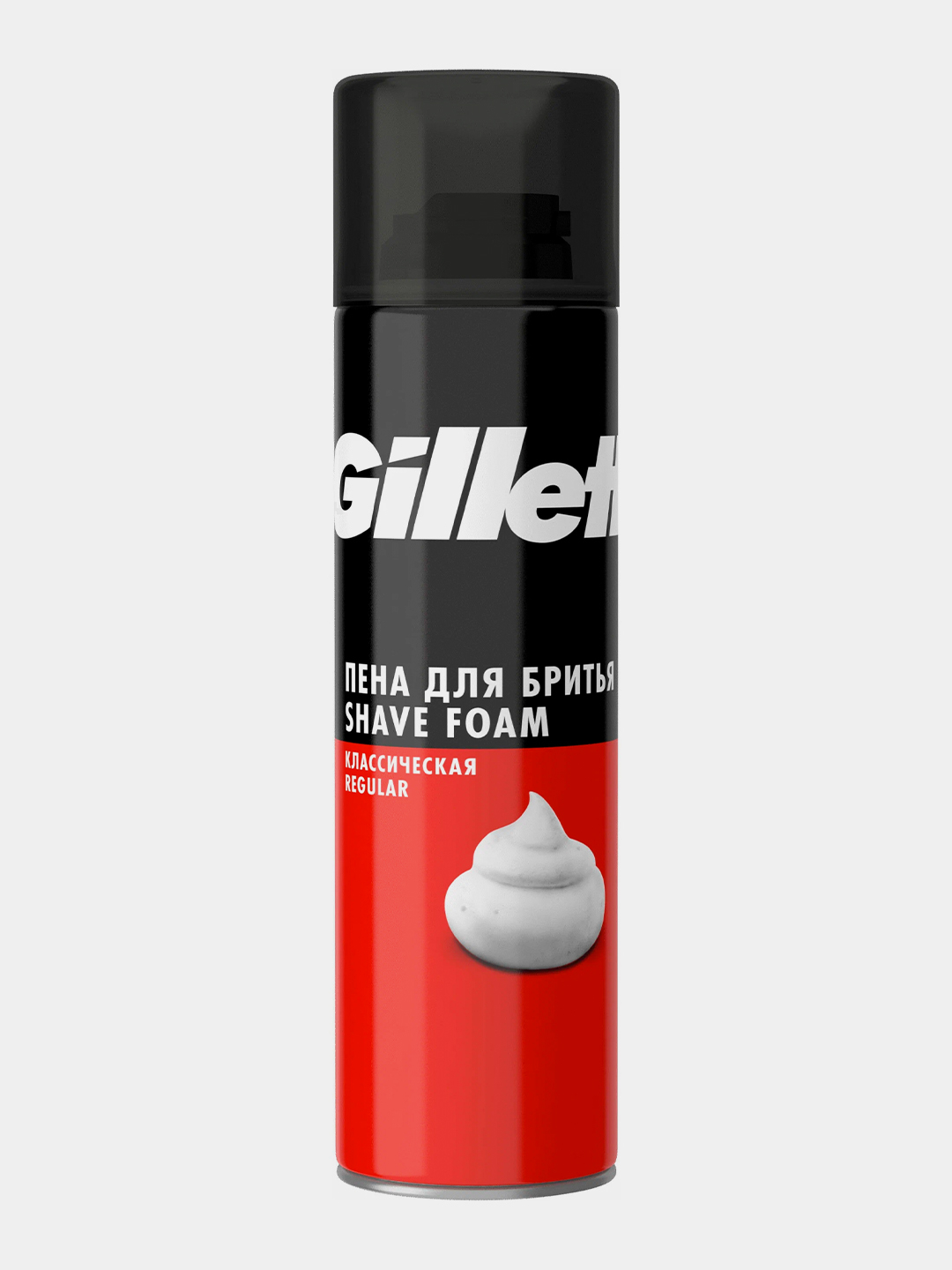 Пена для бритья Gillette Original, с оригинальным ароматом, 200 мл ...
