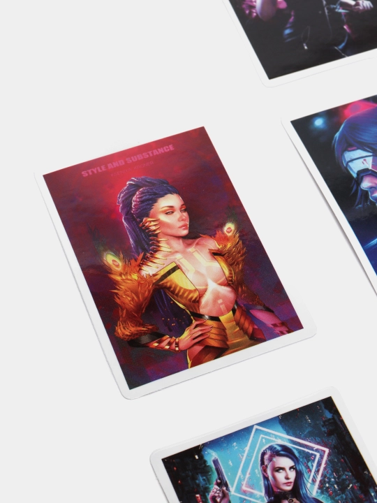 Stikerlar Cyberpunk 2077 / Cyberpunk / 10 ta tasodifiy stiker