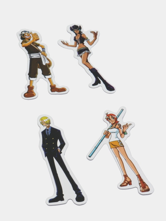 Stikerlar One Piece, 10 ta tasodifiy stikerlar