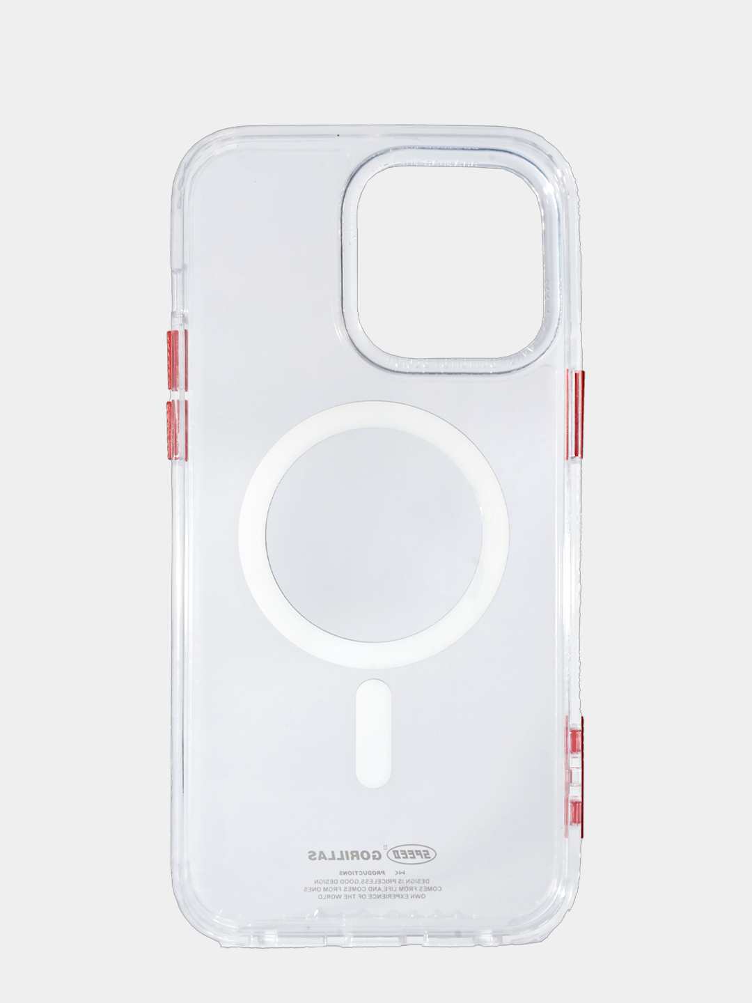 IPhone uchun MagSafe g'ilof 14, 14 ProMax, shaffof, silikon magsafe