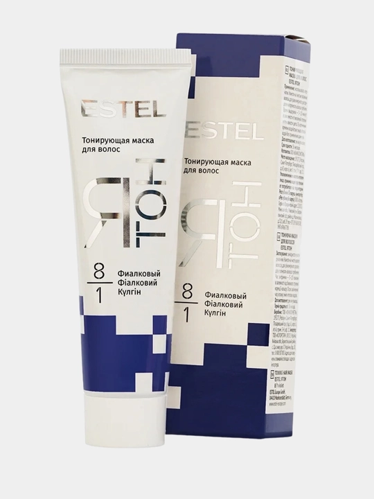 Rangli sochlar uchun niqob "Я ТОН", Estel, 60 ml