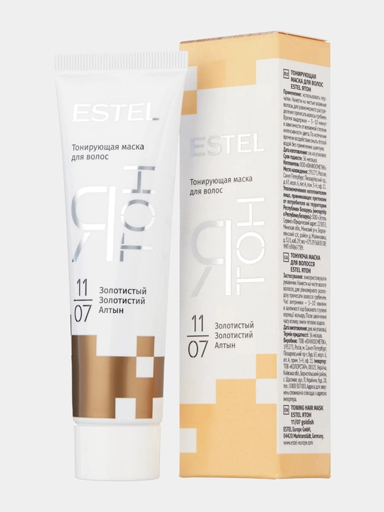 Rangli sochlar uchun niqob "Я ТОН", Estel, 60 ml