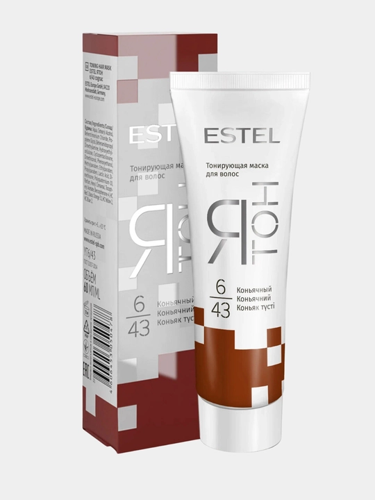 Rangli sochlar uchun niqob "Я ТОН", Estel, 60 ml