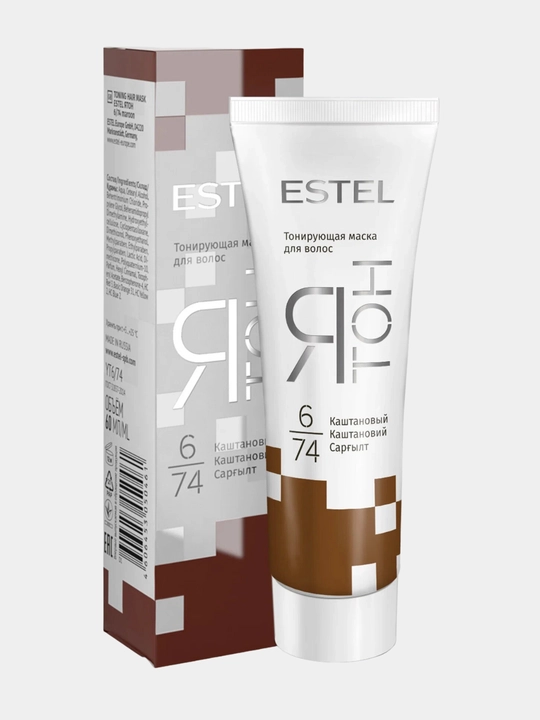 Rangli sochlar uchun niqob "Я ТОН", Estel, 60 ml