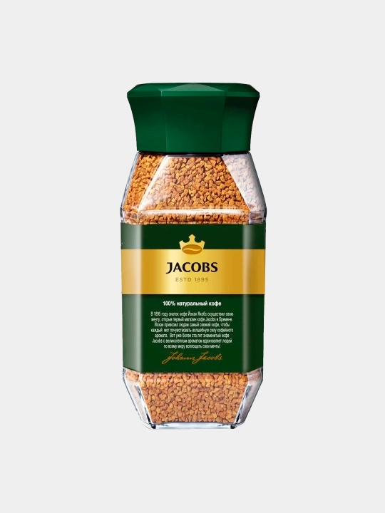 Кофе растворимый Jacobs Monarch Intense, стеклянная банка, 47.5 г