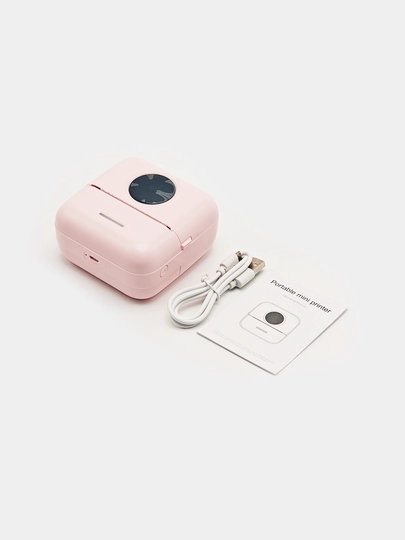 Simsiz mini termoprinter telefon uchun AP01, smartfon uchun, portativ bolalar printeri 4