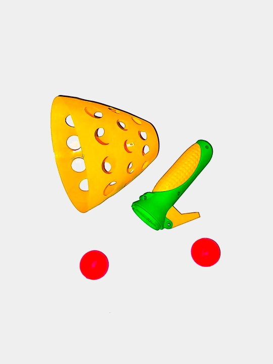 Игровой набор для детей Поймай мяч, Лови бросай, SHOOT BALLS, Ловушка с шариками