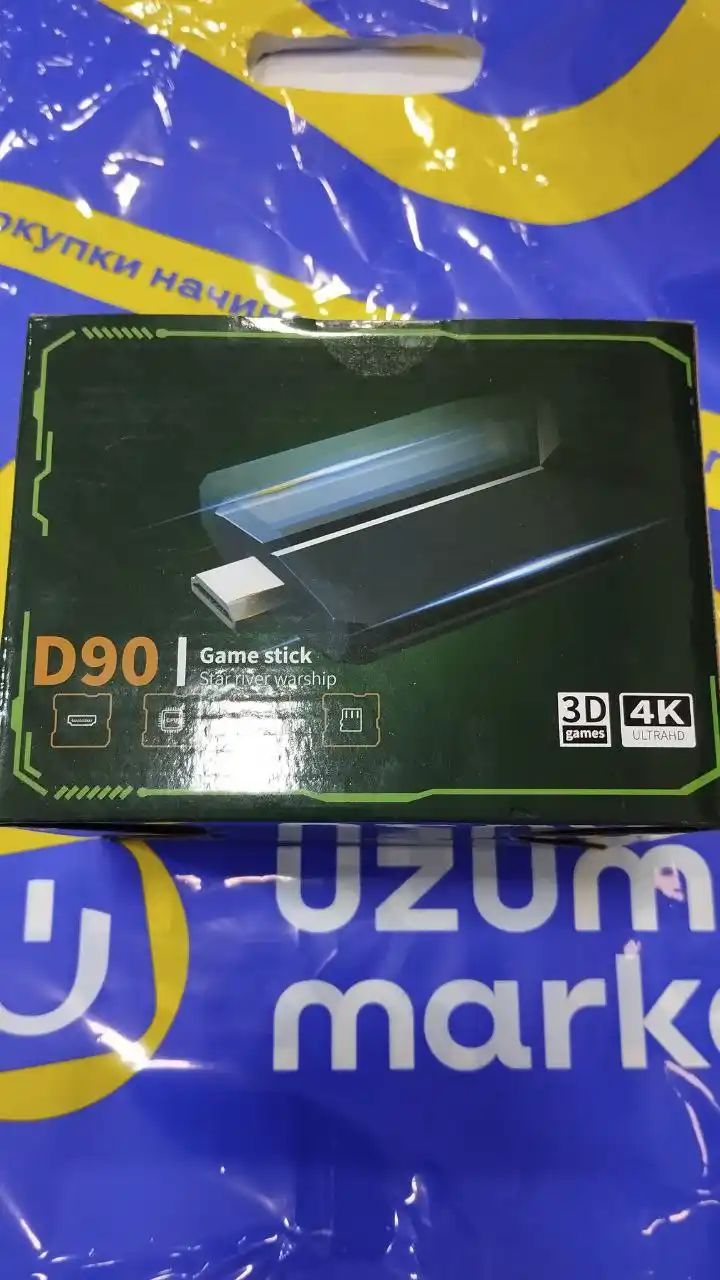 Game Stick Lite 64GB-128GB o‘yin pristavkasi + 2 pult, 15000+ retro o‘yinlar, HDMI