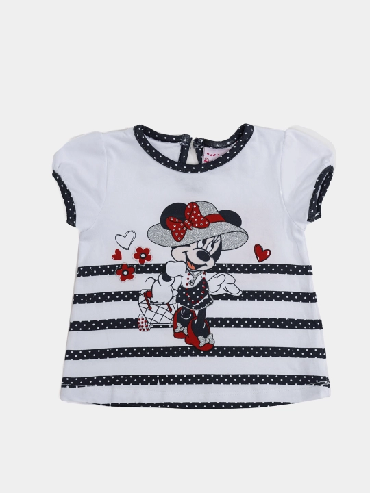 Qizlar uchun trikotaj futbolka "Minnie Mouse" - 