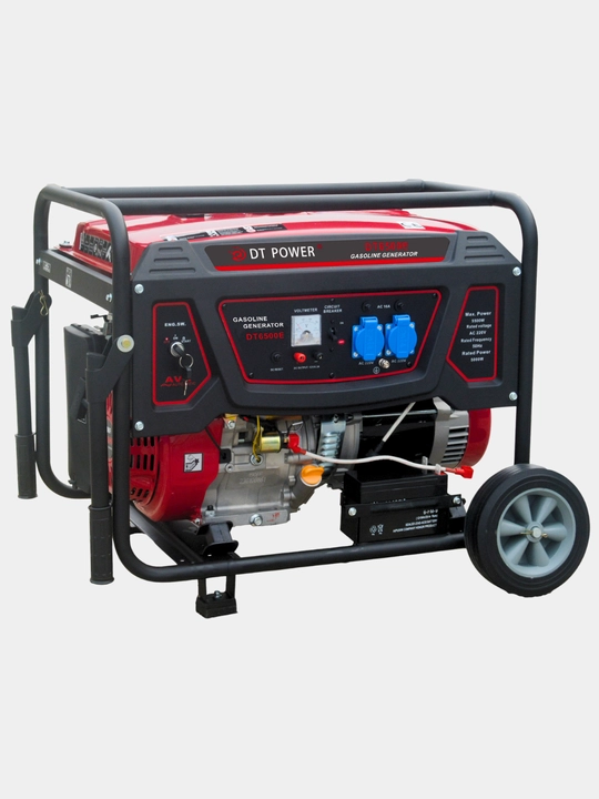 Benzinli elektr generatori 1KW 3KW 5KW 7KW 11KW220V 380V DT1500 3800 6500 9500 14000