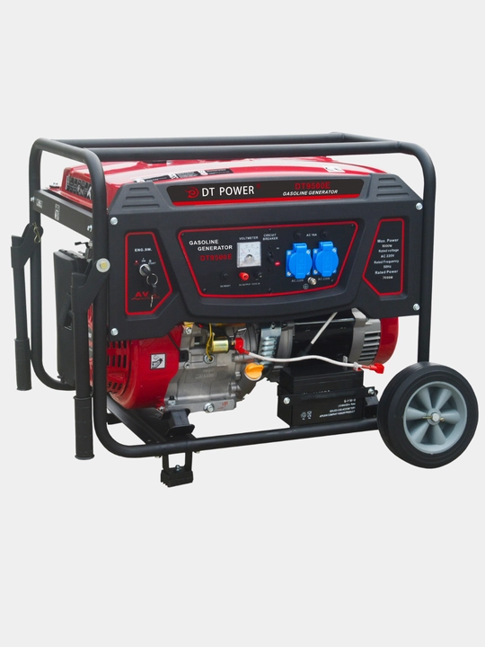 Benzinli elektr generatori 1KW 3KW 5KW 7KW 11KW220V 380V DT1500 3800 6500 9500 14000