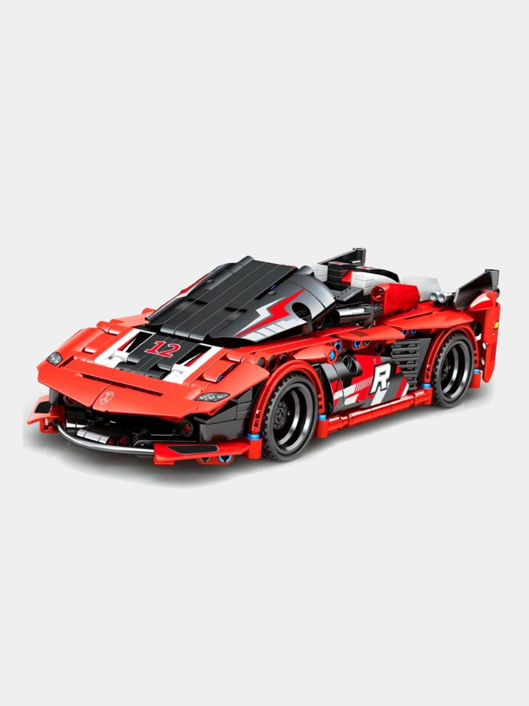 Konstruktor to'plami Avtomobillar 1:14 Red Ferrari FXX - 