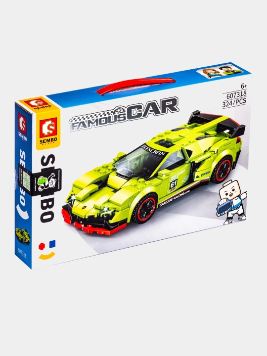 Mashhur avtomobil Lamborghini Veneno qurilish to'plami