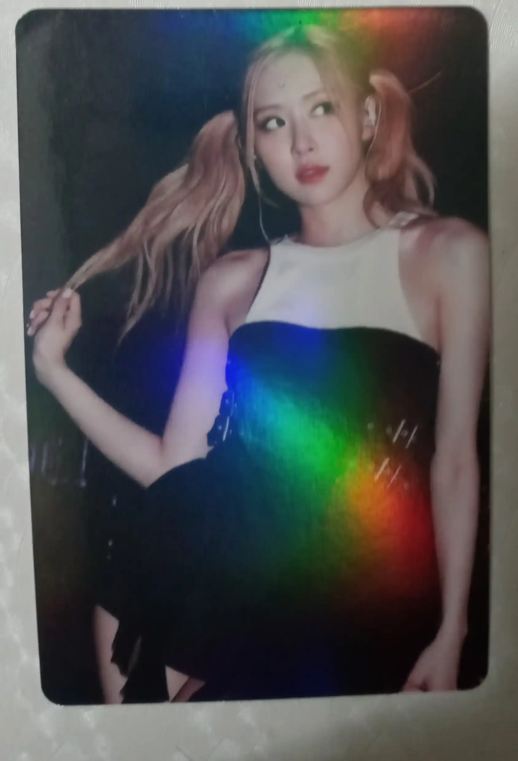 Глиттерные фотокарты с участниками группы Blackpink