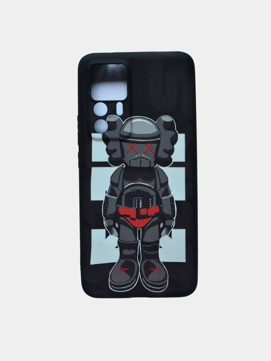 G'ilof Redmi Note 8Pro/10/11/11E/12Pro/ MI 13/13Pro/A1/A1+/10C/12C/12T uchun KAWS "Fosfor"