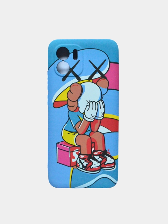 G'ilof Redmi Note 8Pro/10/11/11E/12Pro/ MI 13/13Pro/A1/A1+/10C/12C/12T uchun KAWS "Fosfor"