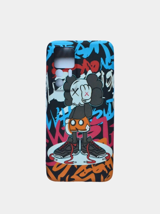 G'ilof Redmi Note 8Pro/10/11/11E/12Pro/ MI 13/13Pro/A1/A1+/10C/12C/12T uchun KAWS "Fosfor"