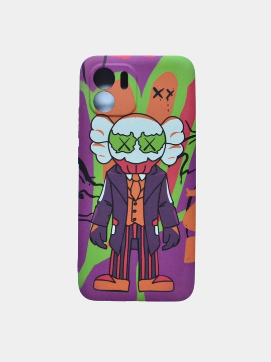 G'ilof Redmi Note 8Pro/10/11/11E/12Pro/ MI 13/13Pro/A1/A1+/10C/12C/12T uchun KAWS "Fosfor"