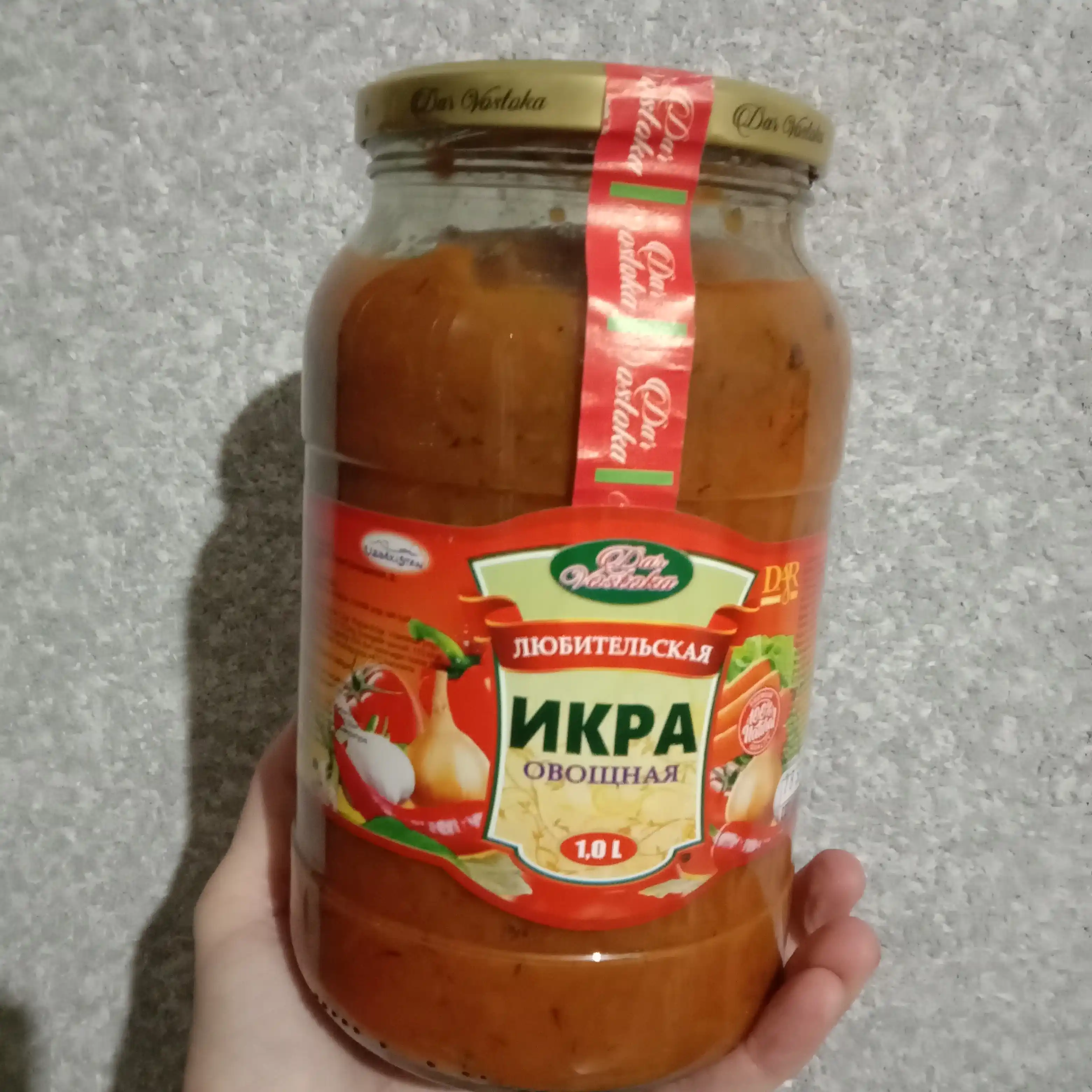 Ikra sabzavotli Dar Vostoka 1 l (*)
