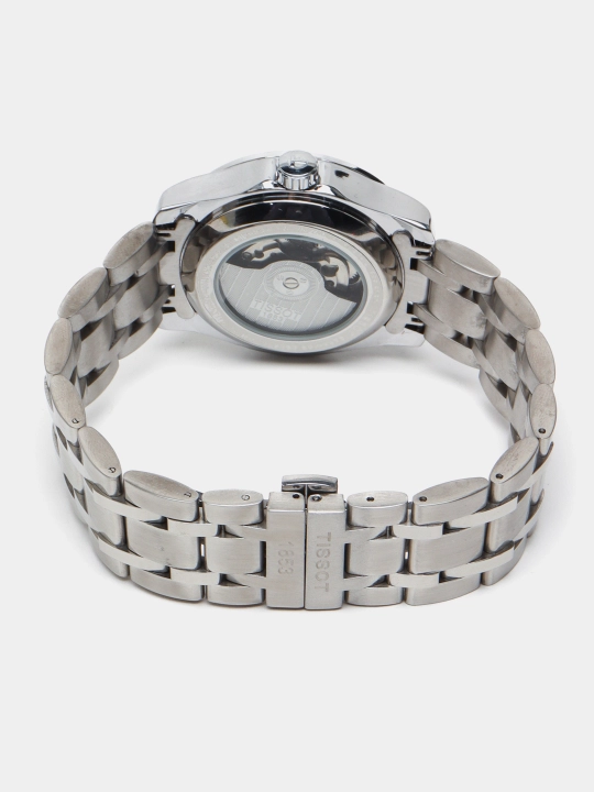 Mexanik qo'l soat Tissot 1853, sovg'a qutisida, erkaklar uchun, klassik korinishda