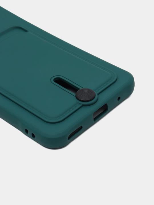 Kartxonali g‘ilof, iPhone X, XR, 11, 12, Pro, Max, Samsung Galaxy A-seriya uchun