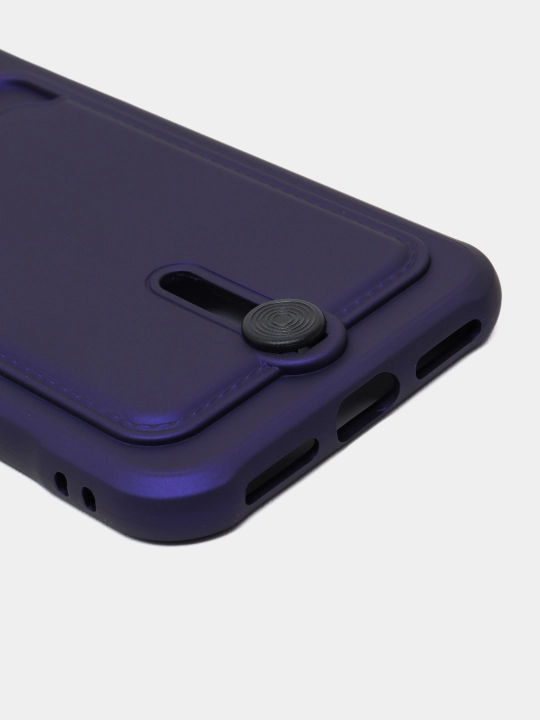 Kartxonali g‘ilof, iPhone X, XR, 11, 12, Pro, Max, Samsung Galaxy A-seriya uchun