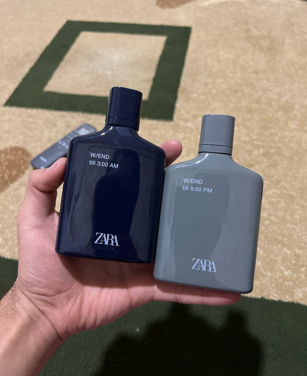 Туалетная вода для мужчин ZARA W/End till 8.00 pm 100 мл + W/End till 3:00 am, 100 мл