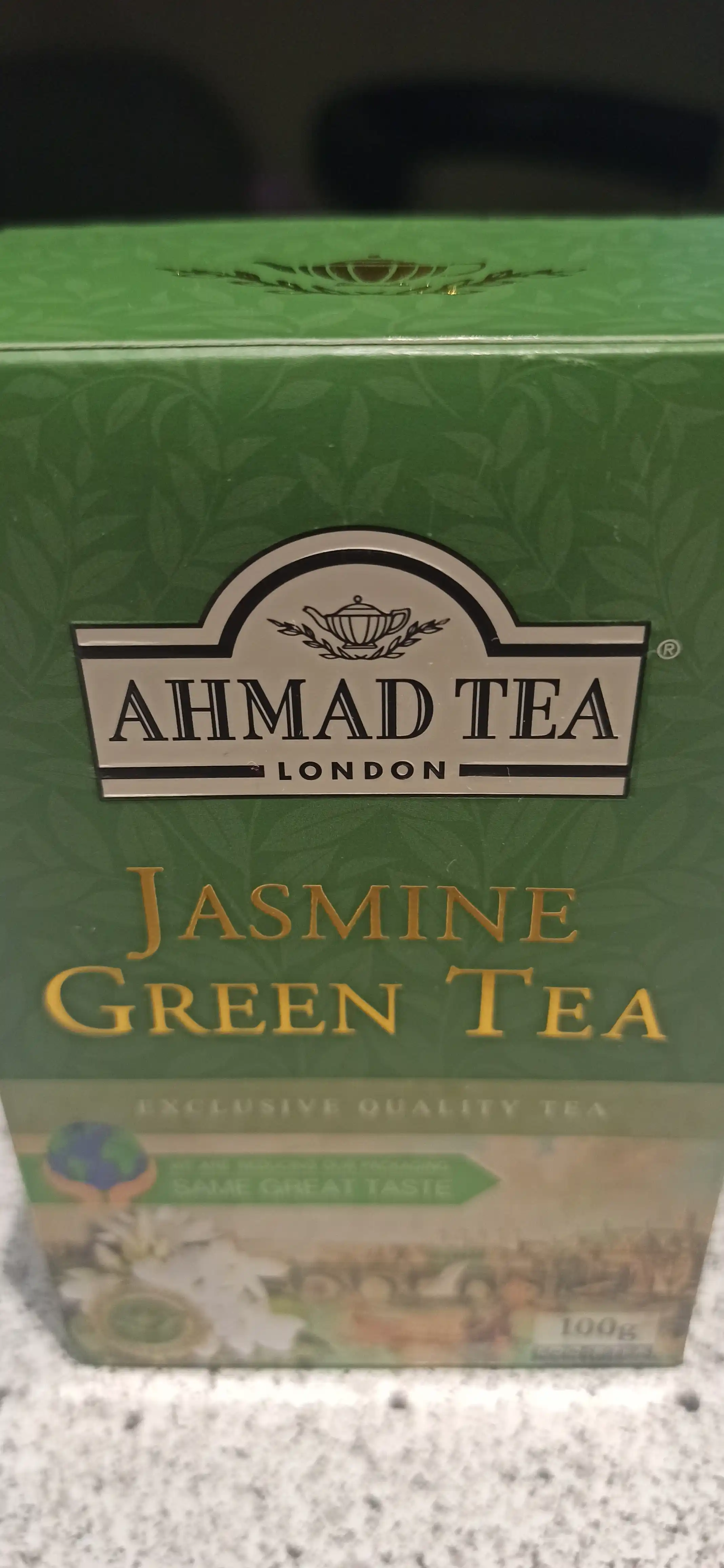 Choy Ahmad Tea Yashil maydalangan "Jasmin" 100g (954)